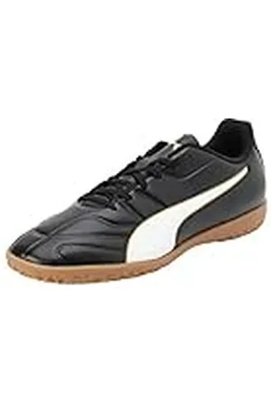 PUMA Classico C II IT, Zapatillas de Deporte Interior Hombre, Negro Black White-Gold, 43 EU