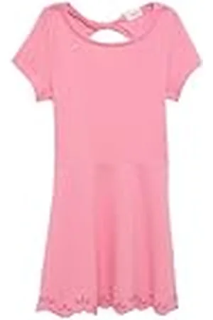 QS by s.Oliver 2165149 Vestido, Rosa, 116 para Niñas