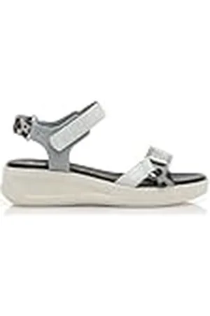 Maria Mare Sandalias cuña Mujer Delia 68579 Casual Plata, Hebilla | 60499