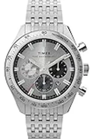 Timex Reloj Cronógrafo para para Hombre de Cuarzo con Correa en Acero Inoxidable TW2Y18700