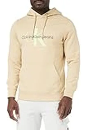 Calvin Klein Jeans Seasonal Monologo Regular Hoodie J30j320805 Sudadera con Capucha, , XS Hombre
