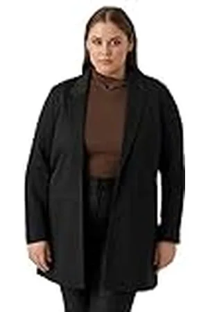 VERO MODA Vmverina LS Long Blazer Noos Curve, , 50 Grande para Mujer