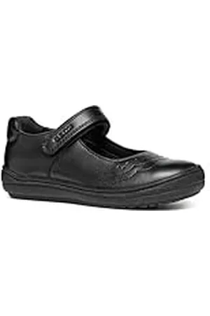 Geox J HADRIEL Girl A, Bailarinas Planas, Black, 39 EU