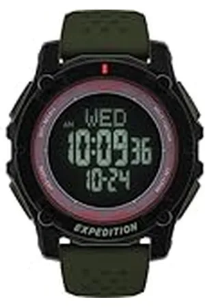Timex Reloj Digital para para Hombre de Cuarzo con Correa en Silicona TW4B33700