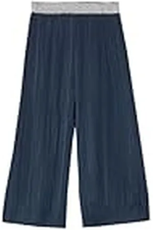 QS by s.Oliver 2163968 Pantalón, Azul Marino, 110 para Niñas