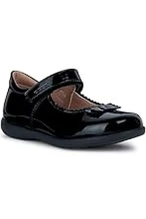 Geox J Naimara Girl A, Ballet Flat, Schwarz, 26 EU
