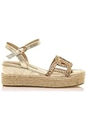 Maria Mare Sandalias cuña Mujer RICCIA 68564 | Oro | Cód. 60494 | Hebilla