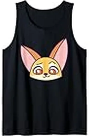 Disney Zootopia Finnick the Fox Cute Kawaii Big Face Costume Camiseta sin Mangas