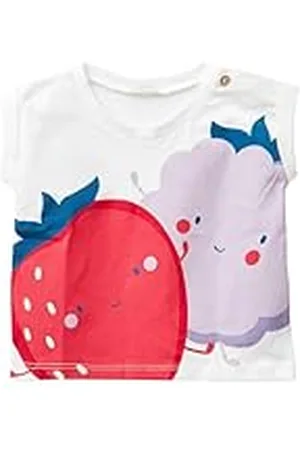 Benetton Camiseta 3i1xa104r, Color Blanco, 74 cm para Bebés
