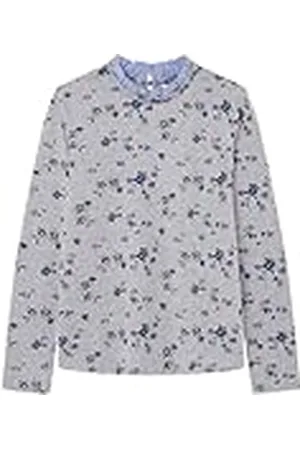 Springfield Camiseta, Gris Claro, M para Mujer