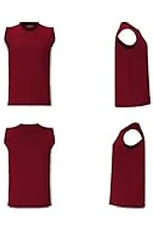 Kappa Cadwal Korporate Man Tee Camiseta técnica cómoda y con estilo, Color Red Pepper y Deep Red, Talla 4XL