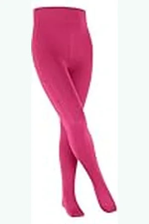 Falke Cotton Touch K Ti algodón gruesas lisas 1 pieza, Pantimedias Unisex niños, , 110-116