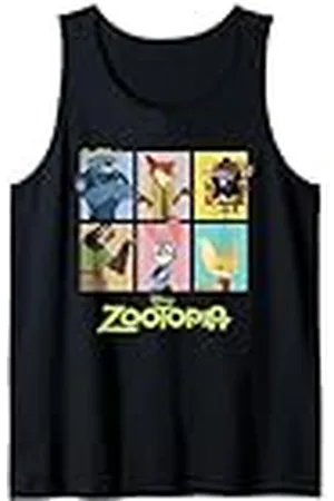 Disney Zootopia Characters Grid Camiseta sin Mangas