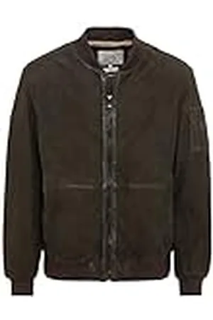Camel Active Chaqueta de piel para hombre 431400/1L20, , 60