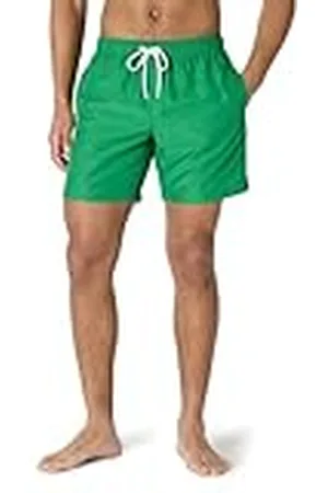 Amazon Bañador de Secado Rápido de 18 Cm Hombre, , XS