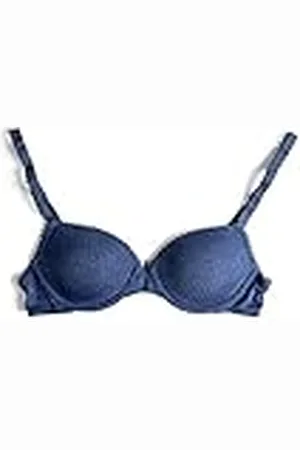 Dim Sujetador Con Foam De Microfibra Niñas x1, Azul, 65B