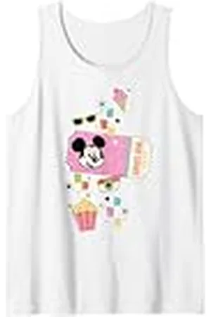 Disney Mickey Mouse land Celebration Retro Park Ticket Camiseta sin Mangas
