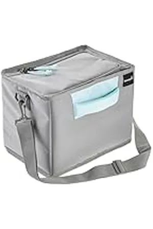 keeeper NEA - Bolsa Aislante Plegable (13 L, con Correa para el Hombro, Apta para Caja Plegable Lea, Capacidad de Carga de 6 kg, 4 Horas de refrigeración/Calor, 29,5 x 20 x 22,5 cm), Color Aguamarina