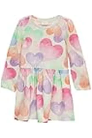 QS by s.Oliver 2161924 Vestido, Color Blanco Lana, 116 para Niñas