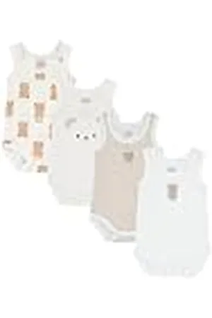 chicco Body Recién Nacido Y Recién Nacida, Set De 3 Bodies Sin Mangas, En 100% Algodón, con Cómoda Apertura, Ropa Recién Nacido 0-3 Meses, Ideas Regalo Nacimiento, , 0-3 Meses