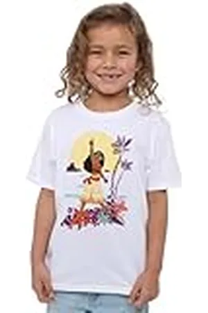 Disney Mandarin creative ltd Moana Heart Sunset Girls T Shirt Camiseta, , 12-13 años para Niñas