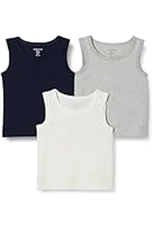 Amazon Camisetas de Tirantes Niño, Pack de 3, , 10 años