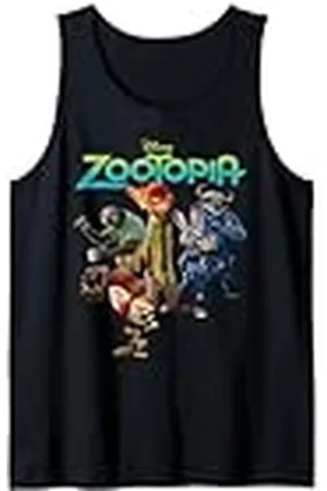 Disney Zootopia Character Group and Logo Camiseta sin Mangas