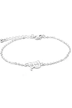 Luxenter Pulsera Alphabet acabado plata - Letra R