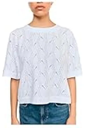 Object Objava 2/4 Lo O-Neck Top Noos, , M Mujeres