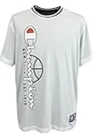 Champion Legacy Modern Basket-Reversible Graphic Micromesh S/S Crewneck Camiseta, , M Hombres