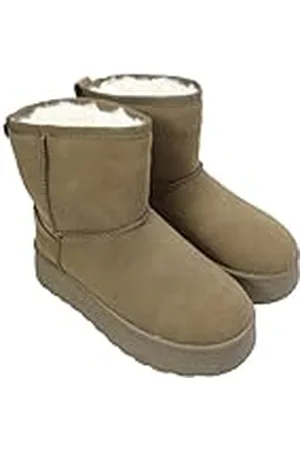 Lee Bottes Fourrées Fille, Pantuflas, , 39 EU