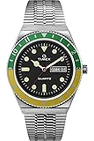 Timex Reloj analógico para Hombres de Cuarzo con Correa en Acero Inoxidable TW2U61000