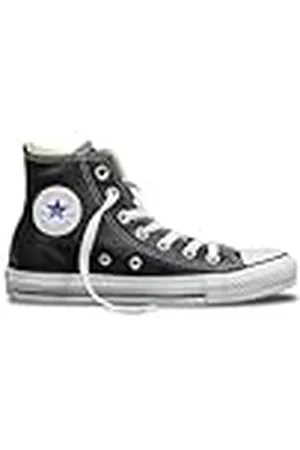 Converse Ct Core Lea Hi - Zapatillas de piel de cerdo unisex, Negro (Schwarz (Noir)), 39.5