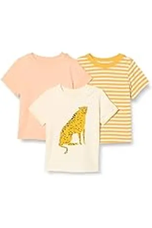 Amazon Camisetas de Manga Corta Unisex Bebés, Pack de 3, , 18 meses