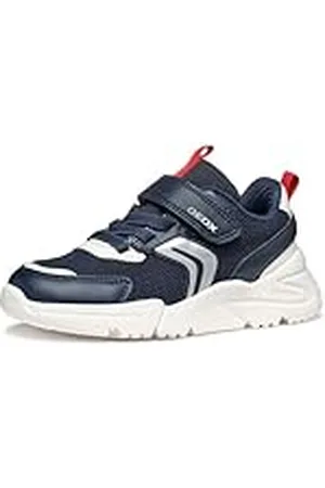 Geox J Loftus Boy B, Zapatillas, Navy/Red, 29 EU
