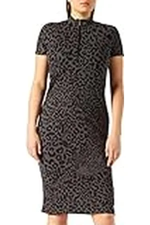 Desigual Dress Vestido Casual, Negro, XS para Mujer