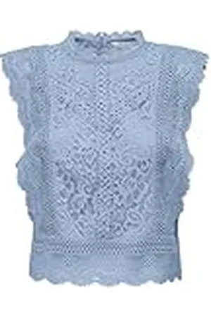 ONLY Onlkaro S/L Lace Top Noos Wvn, , XL Mujeres
