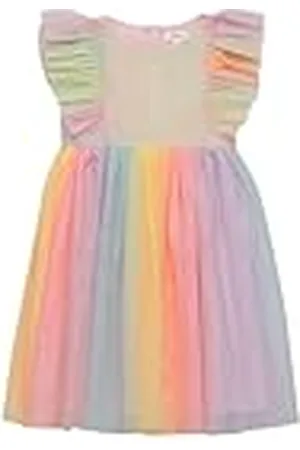 QS by s.Oliver 2162171 Vestido, Rosa, 122 para Niñas