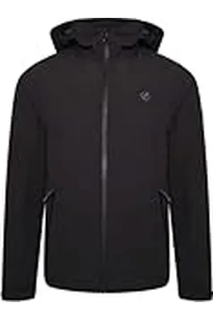 Dare 2B Mens Switch Out Chaqueta para hombre senderismo Tejido reciclado impermeable y transpirable, 2 bolsillos inferiores repelentes al agua con cremallera y capucha ajustable