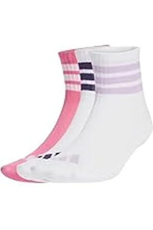 adidas Calcetines unisex acanalados de 3 pp para niños (paquete de 1)
