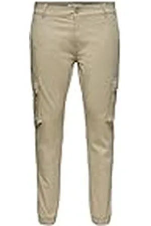 Only & Sons Onscam Stage Cargo Cuff Life 6687 Noos Pantalones Cargo, , 33W / 36L Hombre