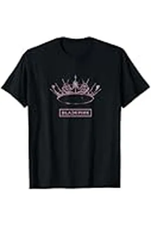 Blackpink Corona oficial del álbum, color negro Camiseta Camiseta