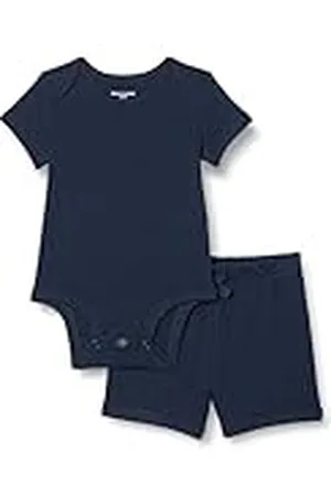 Amazon Conjunto de Body y pantalón Corto Unisex Bebés, , 0 Meses