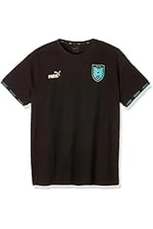 PUMA Öfb Ftblculture tee Camiseta, Hombre, Black, S