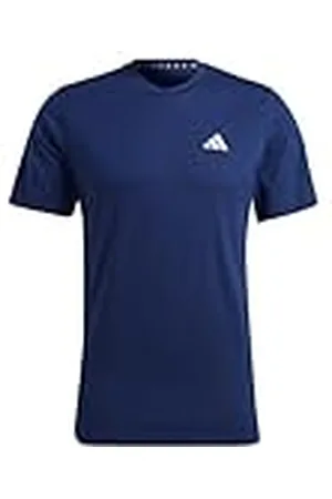 adidas Hombre Train Essentials Feelready Training tee, Dark Blue/White, 3XL