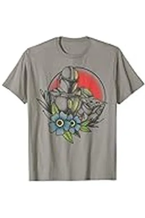 STAR WARS Mandalorian Tattoo Design Mandalorian & The Child Camiseta