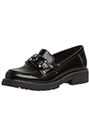 Jana Softline 8-24764-41 Komfortable Mehrweite Bequemschuh Damenschuh mit Kette Modisch Alltagsschuhe, Mocasín Mujer, , 37 EU Ancho