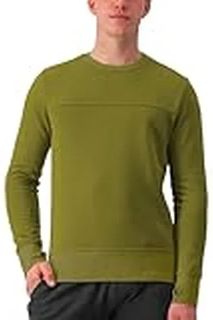 Castelli Logo W Sweatshirt Mujer, Sudadera con Logotipo, cómoda y Transpirable, Ideal para Entrenamiento y Tiempo Libre