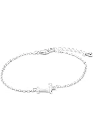 Luxenter Pulsera Alphabet acabado plata - Letra L