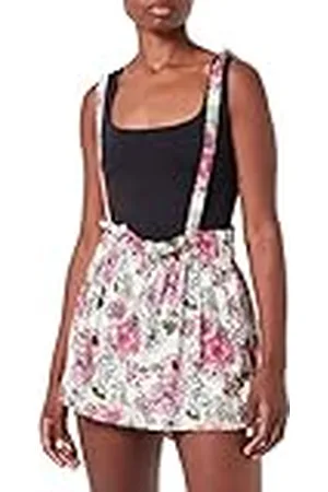 Benetton Top 4q1g5h002 Camiseta de Tirantes Anchos, , S para Mujer